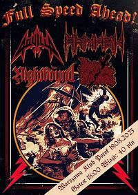 Plakat - Aquilla, Armagh, Nightbound, Dagger Maniac