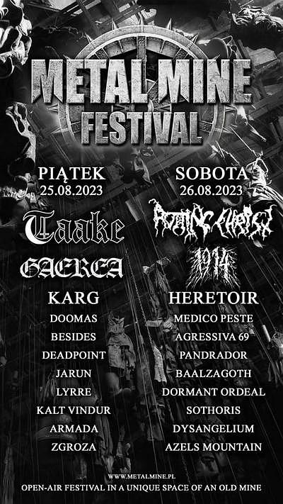 Plakat - Taake, Gaerea, Karg, Doomas, Besides