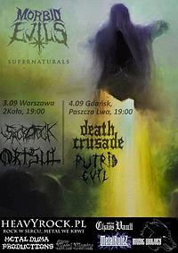 Plakat - Morbid Evils, Death Crusade, Putrid Evil