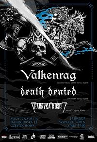 Plakat - Valkenrag, Death Denied, Fabryka Kości