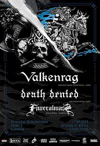 Plakat - Valkenrag, Death Denied, Funeral Mass