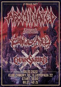 Plakat - Abominated, Clairvoyance, Chainsword