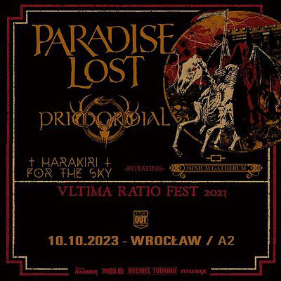 Plakat - Paradise Lost, Primordial, Harakiri For The Sky