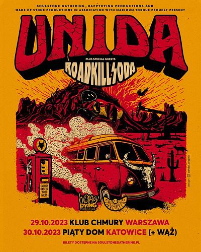 Plakat - Unida, Roadkill Soda, Wąż