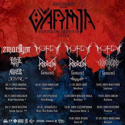 Plakat - Varmia, Horda, Lament, Avgrunt