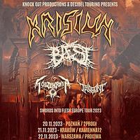 Plakat - Krisiun, Baest, Schizophrenia, Triagone