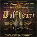 Koncert Wolfheart, Before The Dawn, Hinayana