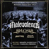 Plakat - Malevolence, Sylosis, Guilt Trip