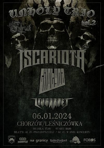 Plakat - Iscariota, Gilotyna, Livgardet
