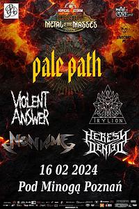 Plakat - Pale Path, Non Ame, Heresy Denied