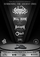 Koncert Betrayer, Hell-Born, Baalzagoth, Okult, Hadesalia