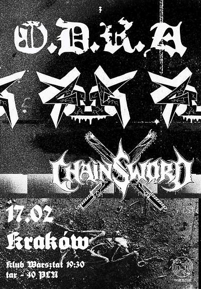 Plakat - o.d.r.a., Chainsword, Cug