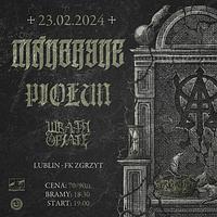 Plakat - Manbryne, Piołun, Wrath Opiate