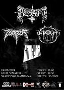 Koncert Besatt, Zgroza, Proch, Gilotyna