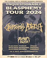 Plakat - Atheist, Cryptopsy, Almost Dead