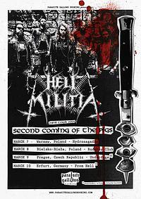 Plakat - Hell Militia, Above Aurora, Angrrsth