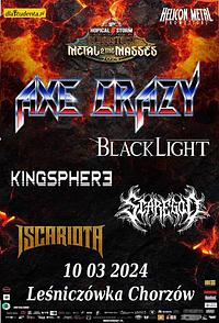 Plakat - Axe Crazy, Black Light, Kingsphere