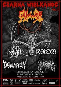 Plakat - Gallower, Night Lord, Grób, Deviation