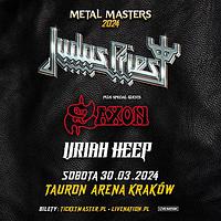 Plakat - Judas Priest, Saxon, Uriah Heep