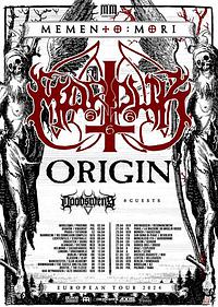 Plakat - Marduk, Origin, Doodswens