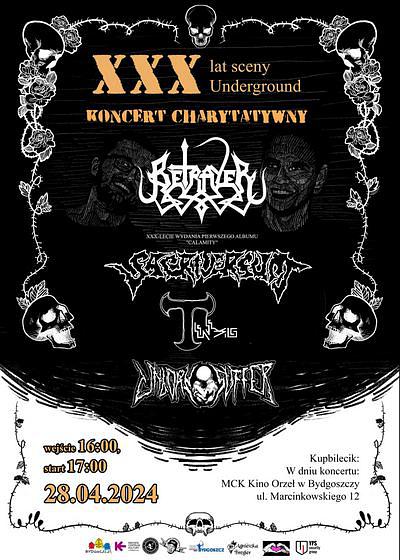 Plakat - Betrayer, Sacriversum, Tenebris