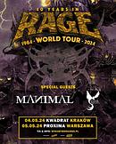 Koncert Rage, Manimal, Dying Phoenix