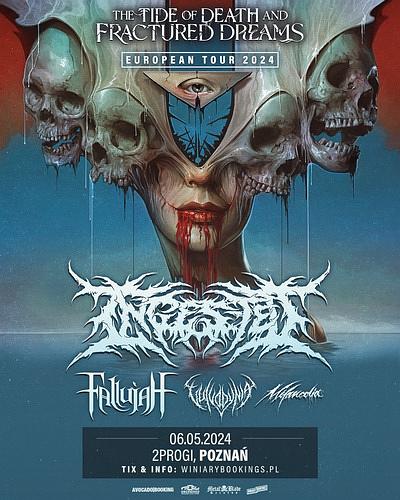 Plakat - Ingested, Fallujah, Vulvodynia