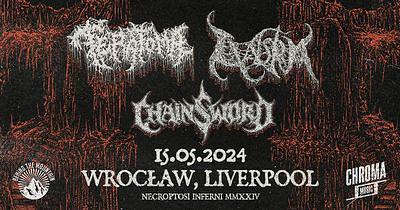 Plakat - Teratoma, Claustrum, Chainsword