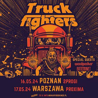 Plakat - Truckfighters, Weedpecker, Bottenhavet