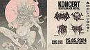 Koncert Scaregod, Artificial, Tsaar, Ejszet Zenunim