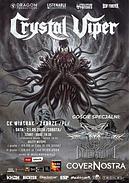 Koncert Crystal Viper, Pandemonium, Deathyard, Covernostra