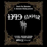 Plakat - Kampfar, 1349, Afsky