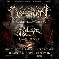 Plakat - Draconian, Nailed to Obscurity