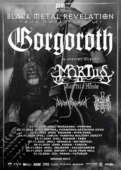 Plakat - Gorgoroth, Mortiis, Aran Angmar