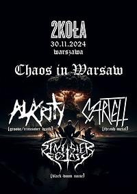 Plakat - Alacrity, Cartell, Sinister Ecstasy