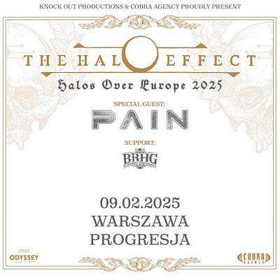 Plakat - The Halo Effect, Pain, Bloodred Hourglass