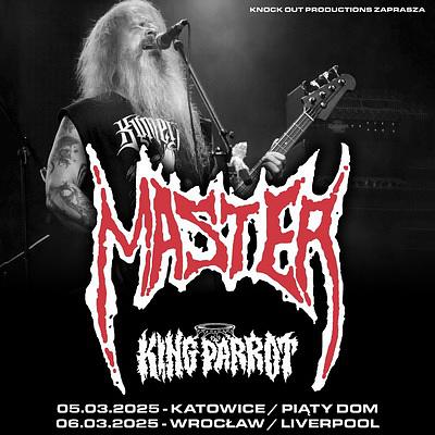 Plakat - Master, King Parrot, Czerń