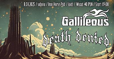 Plakat - Gallileous, Death Denied