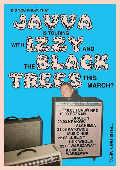 Plakat - Izzy and the Black Trees, Javva