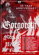 Koncert Gorgoroth, Aeternus, Death Rate, Archaic