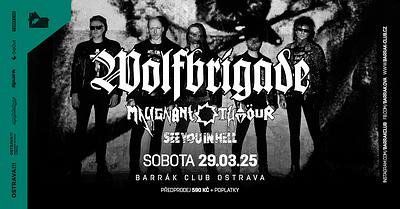 Plakat - Wolfbrigade, Malignant Tumour, See You In Hell
