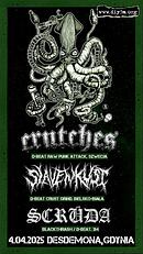 Koncert Crutches, Slavenkust, Scruda