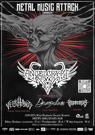 Plakat - Angelcrypt, Velkhanos, Dysangelium