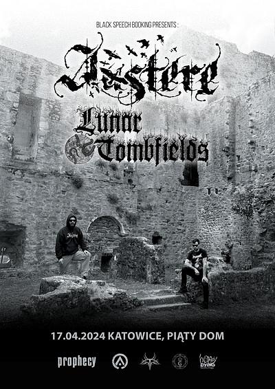 Plakat - Austere, Lunar Tombfields, Pleń