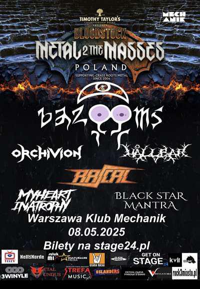 Plakat - Bazooms, Orchivion, Hallbar, Rascal