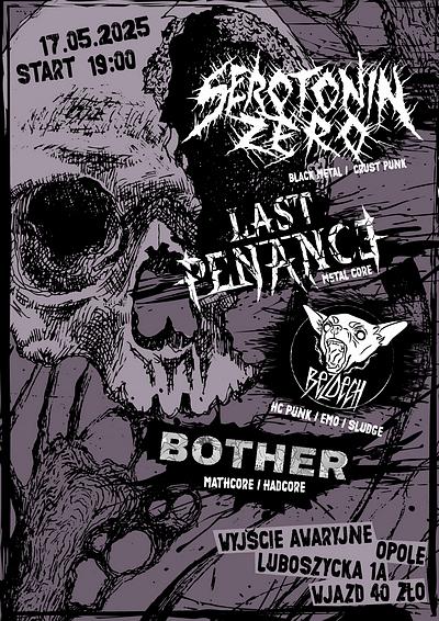 Plakat - Serotonin Zero, Last Penance, Bother