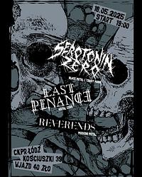 Plakat - Serotonin Zero, Last Penance, Reverends