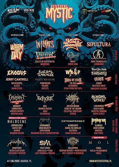 Plakat - Mystic Festival 2025