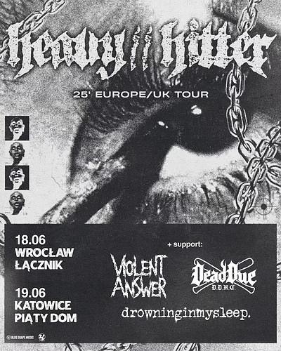 Plakat - Heavy//Hitter, Violent Answer, DeadDue