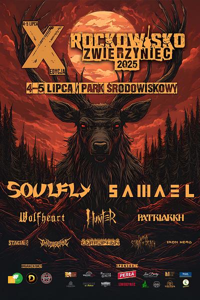 Plakat - Soulfly, Hunter, Wolfheart, Thy Disease